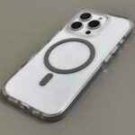 Capa Transparente Magsafe Colorida Anti-Amarela com Películas de Câmera - Imagem 2