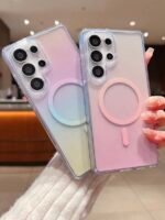 Capa Transparente Degrade Magsafe Linha S Samsung