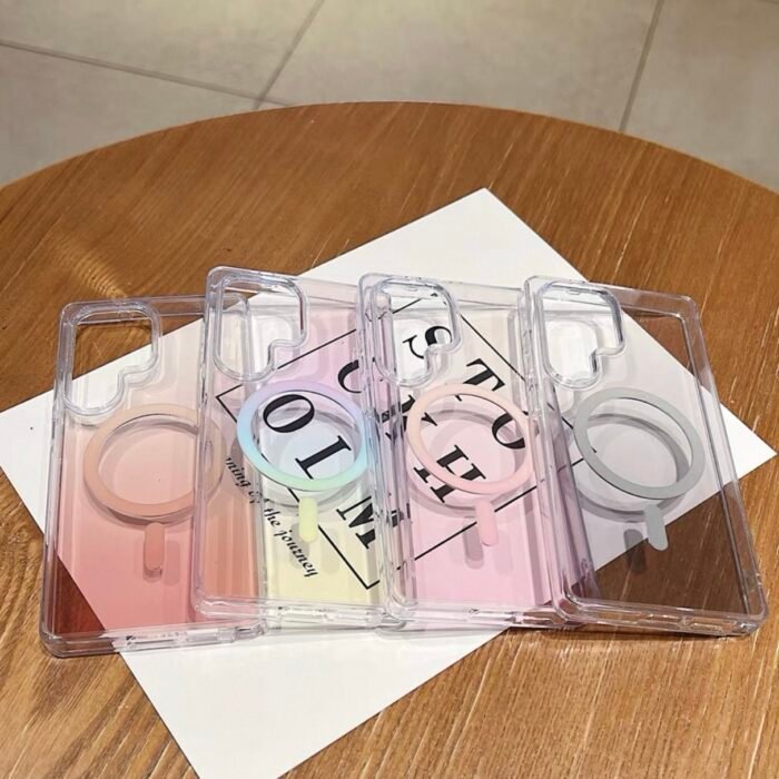 Capa Transparente Degrade Magsafe Linha S Samsung - Imagem 6