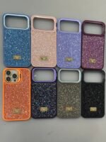 Capa Premium Luxo Pedrinha Strass com Suporte na Câmera e a película de Lente - Imagem 4