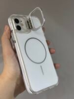 Capa Premium Candy Magsafe com Suporte na Câmera e Película de Lente - Imagem 8