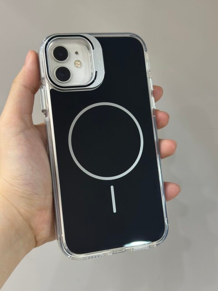 Capa Premium Candy Magsafe Linha 17 com Suporte na Câmera e Película de Lente - Imagem 7