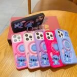 Capa Personagem Silicone Emborrachado com Pop Anel Colorido - Imagem 10