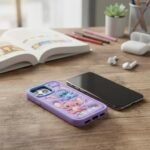 Capa Personagem Emborrachado Silicone Borda Colorida - Imagem 4