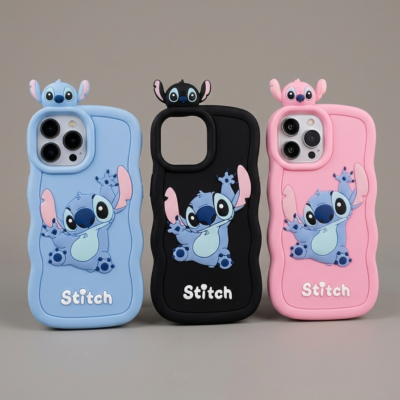 Capa Personagem Top Peak Emborrachado Silicone Colorido