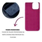 Capa Case Silicone Aveludado Colorido Linha 17 SEM LOGO - Imagem 5