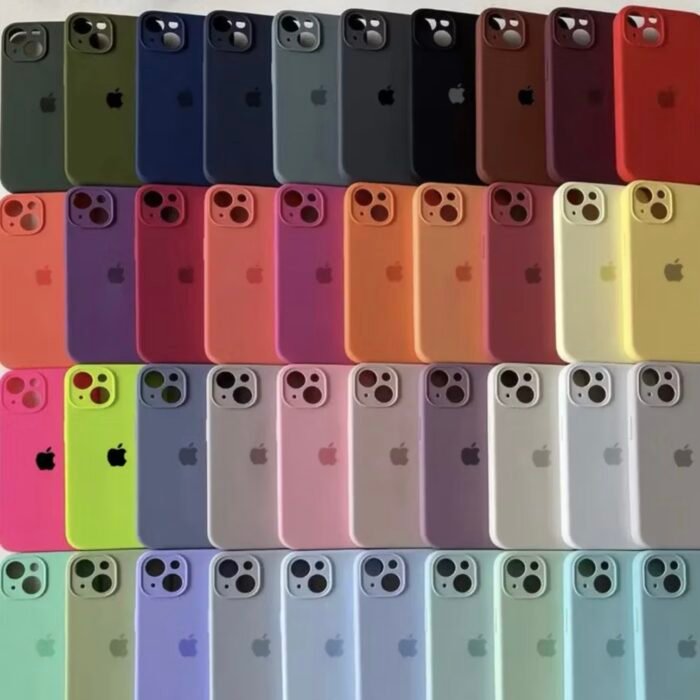 Capa Case Silicone Aveludado Colorido Linha 17 CÂMERA FECHADO - Imagem 7