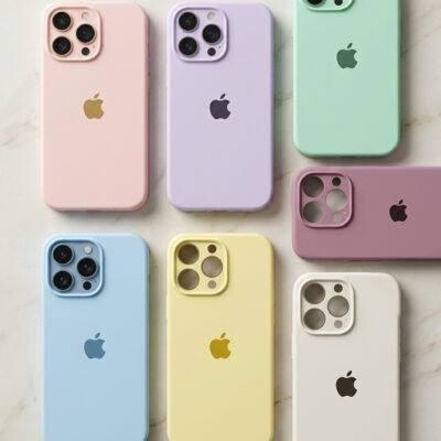 Capa Case Silicone Aveludado Colorido Linha 16 CÂMERA FECHADO