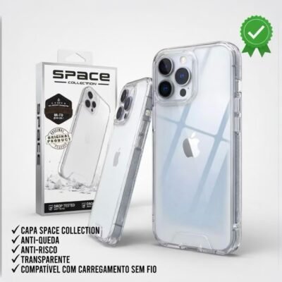 Capa Space Transparente Android Realme