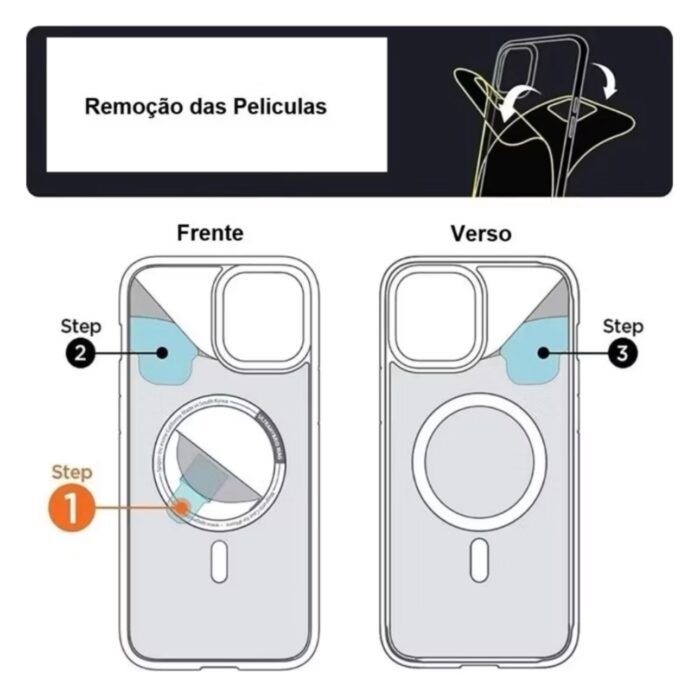 Capa Transparente MagSafe iPhone 16E - Imagem 8