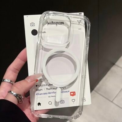 Capa Transparente MagSafe iPhone