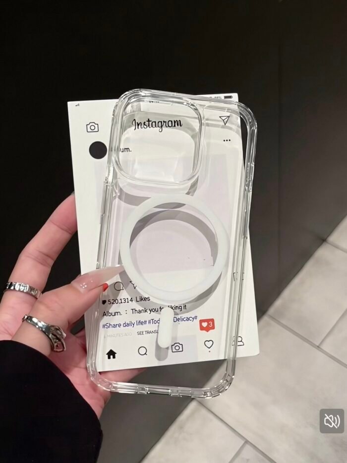 Capa Transparente MagSafe iPhone Linha 17 - Imagem 2