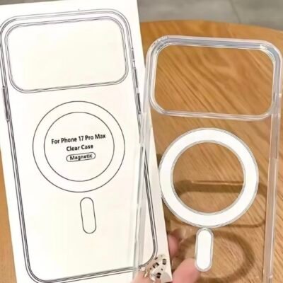 Capa Transparente MagSafe iPhone Linha 17