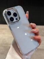 Capa Space Cristal Transparente Metálica Android Motorola