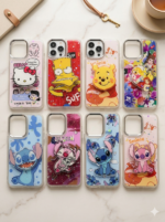 Capa Personalizada Borda Metálica com Pop Android Redmi