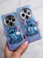 Capa Personalizada Borda Metálica com Pop Android Realme