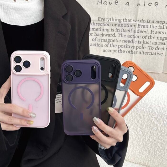 Capa Fosca MagSafe Câmera Fechada Linha 17 - Imagem 2