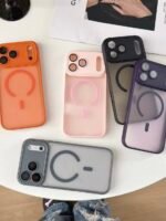 Capa Fosca MagSafe Câmera Fechada Linha 17