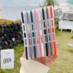 Capa Premium Color MagSafe com Suporte na Câmera e Película de Lente - Imagem 17