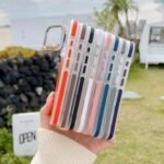 Capa Premium Color MagSafe com Suporte na Câmera e Película de Lente - Imagem 15