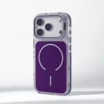 Capa Premium Color MagSafe Linha 17 com Suporte na Câmera e Película de Lente - Imagem 14