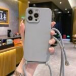 Capa Silicone com Cordão Câmera Fechada - Imagem 4