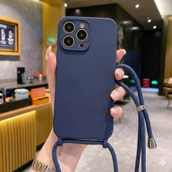 Capa Silicone com Cordão Câmera Fechada - Imagem 3