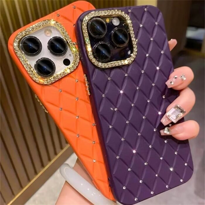 Capa Xadrez com Glitter Diamante - Imagem 2