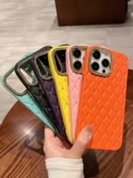 Capa Xadrez com Glitter Diamante