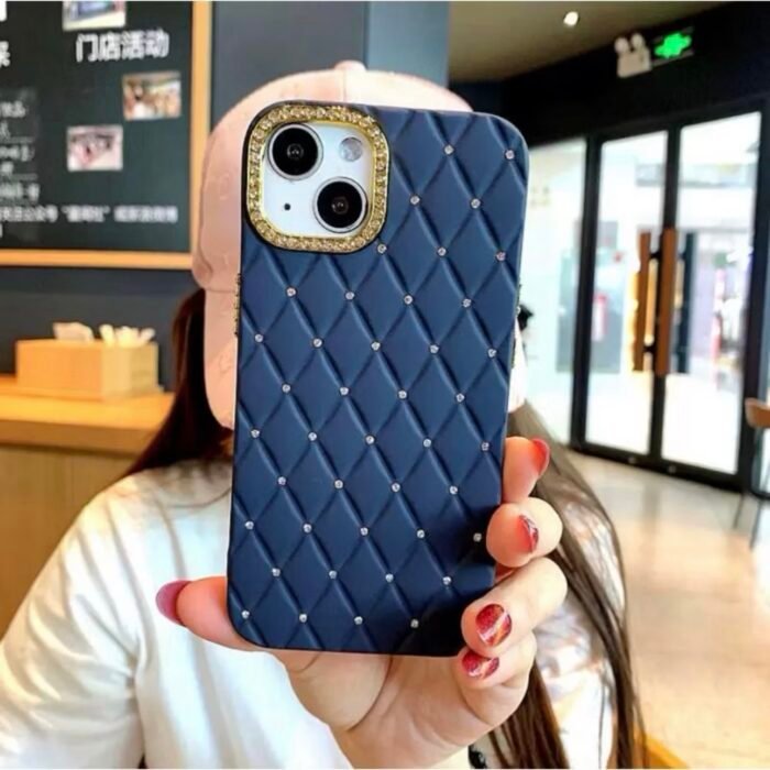 Capa Xadrez com Glitter Diamante - Imagem 13