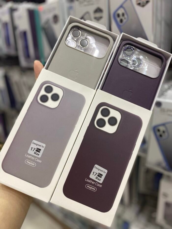 Capa Case Couro MagSafe Linha 17 - Imagem 5