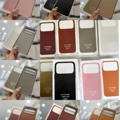 Capa Case Couro MagSafe Linha 17