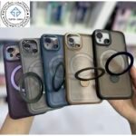 Capa Premium 360 Linha 17 Suporte Magsafe Giratório com Película de Câmera - Imagem 9