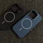 Capa Premium Acrílica Magsafe Linha 17 com Suporte na Câmera e Película de Lente - Imagem 6