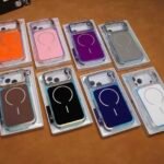 Capa Premium Color MagSafe com Suporte na Câmera e Película de Lente - Imagem 21