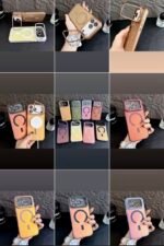 Capa Premium Holográfica Linha 17 Magsafe com Suporte na Câmera e Película de Lente - Imagem 2