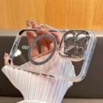 Capa Glitter MagSafe Câmera Fechada - Imagem 3