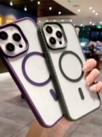 Capa Silk Magsafe com película de câmera