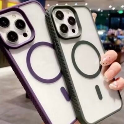 Capa Silk Magsafe com película de câmera