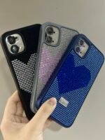 Capa Shine Lux Coração com Película de Lente