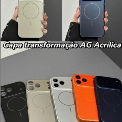 Capa Case AG Transforma em iPhone 17pro/17promax com Magsafe
