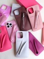 Capa Case Suporte Gloss Silicone com o Gloss