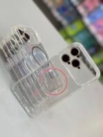 Capa Transparente Magsafe Linha 17 Policarbonato com Película de Câmera - Imagem 5