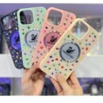 Capa Luxo pedrinha Swaroviski com brilho colorido - Imagem 5