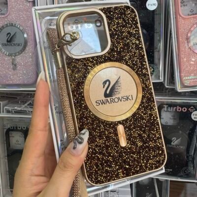 Capa Luxo pedrinha Swarovski