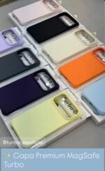 Capa Onda Clean Silicone Premium Fácil de  Limpar com MagSafe - Imagem 3
