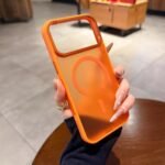 Capa Bold Aro Metálico Ressaltado Câmera com magsafe Fosca - Imagem 13