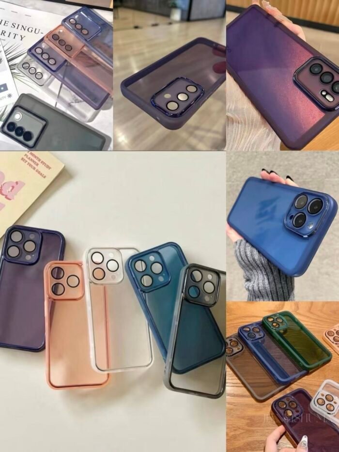 Capa Translúcida Borda Metálica Câmera Fechada - Imagem 8