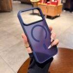 Capa Bold Aro Metálico Ressaltado Câmera com magsafe Fosca - Imagem 11
