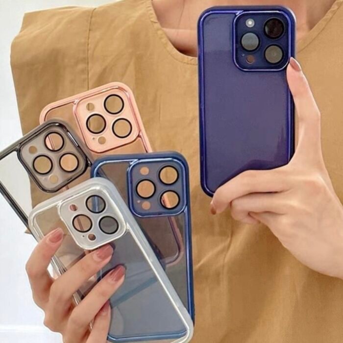 Capa Translúcida Borda Metálica Câmera Fechada - Imagem 7